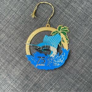 Kiwanis Club Of Stuart Florida 75 Years Brass Ornament 3D